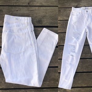 Brandy Melville distressed denim